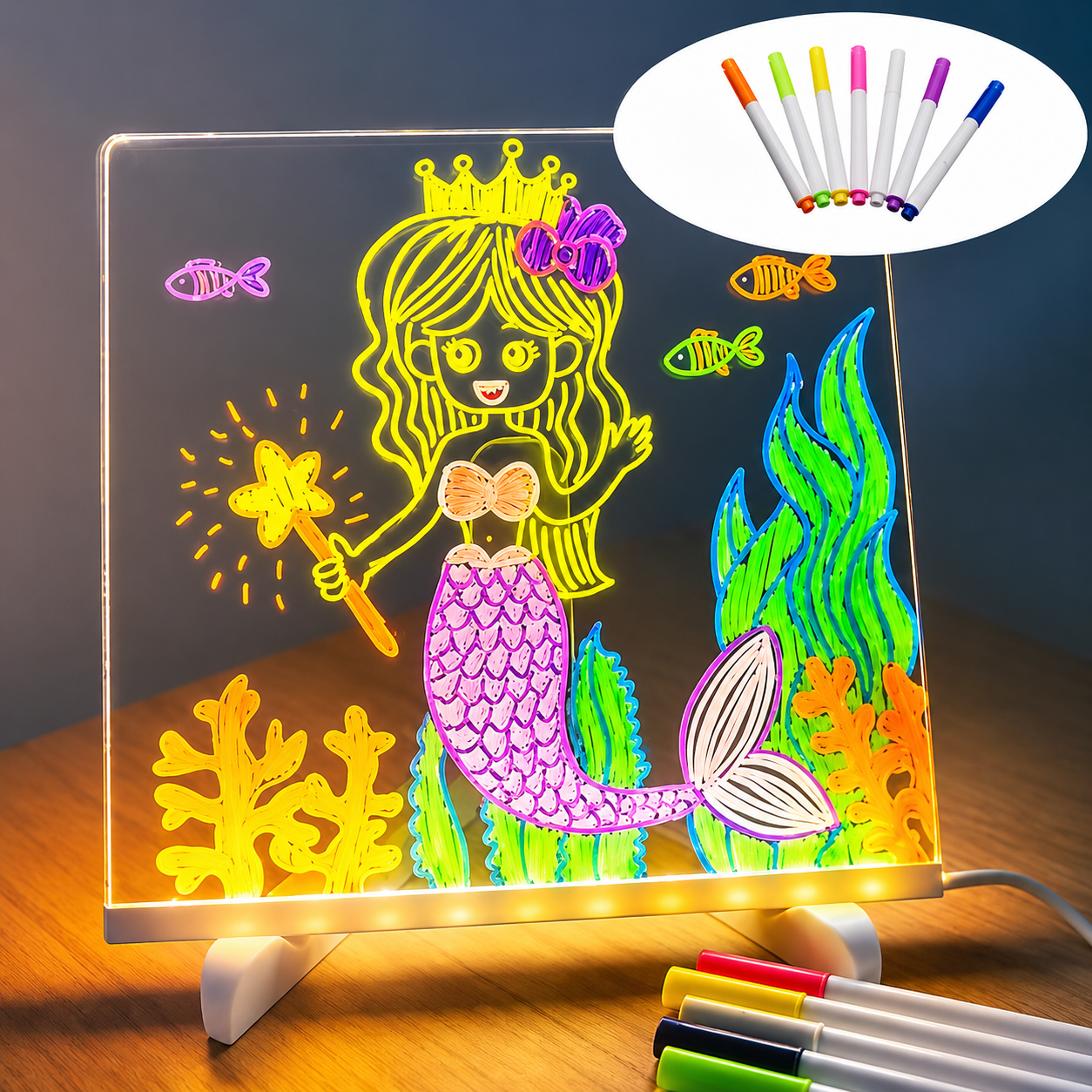 GlowDoodle Magic Light Board™