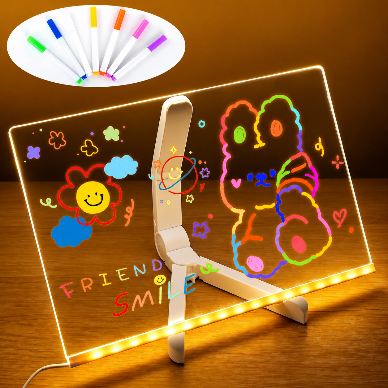 GlowDoodle Magic Light Board™